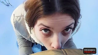 Stranger Girl Gives Extreme Blowjob In Public Park P1